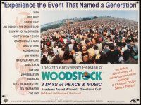 6r200 WOODSTOCK British quad R95 legendary rock 'n' roll film, three days of peace, music & love!