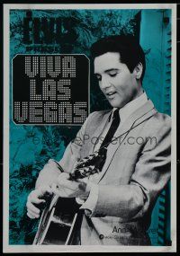 6r082 VIVA LAS VEGAS Finnish R70s images of young Elvis Presley playing guitar!