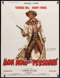 6r209 MY NAME IS NOBODY style A French 24x32 R1980s Il Mio nome e Nessuno, Casaro art of Henry Fonda!