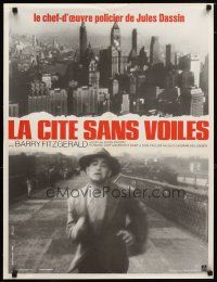 6r210 NAKED CITY French 23x32 R70s Jules Dassin & Mark Hellinger's New York film noir classic!