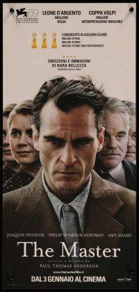 6r371 MASTER advance Italian locandina '12 Joaquin Phoenix, Philip Seymour Hoffman, Amy Adams