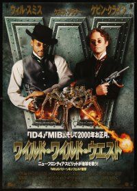 6r099 WILD WILD WEST Japanese 29x41 '99 Will Smith, Kevin Kline, it's a whole new West!