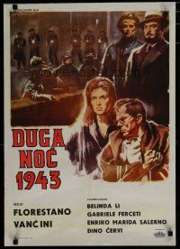 6r672 IT HAPPENED IN '43 Yugoslavian '60 Belinda Lee, Gabriele Ferzetti, Gino Cervi, Symeoni art!