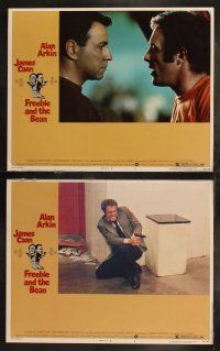 6s170 FREEBIE & THE BEAN 8 LCs '74 James Caan, Alan Arkin, wacky screwball cops!