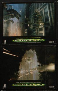 6s577 GODZILLA 6 LCs '98 Matthew Broderick, Jean Reno, American re-make!