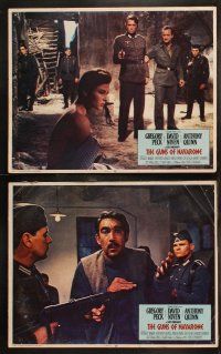 6s194 GUNS OF NAVARONE 8 LCs R74 Gregory Peck, David Niven, Anthony Quinn & James Darren!