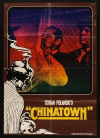 7e517 CHINATOWN German '74 classic image of Jack Nicholson's nose being cut by Roman Polanski!