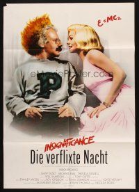 7e583 INSIGNIFICANCE German '85 Nicolas Roeg, wacky Sickerts art of Marilyn & Einstein!