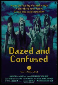 7f179 DAZED & CONFUSED DS 1sh '93 Milla Jovovich, Ben Affleck, first Matthew McConaughey!