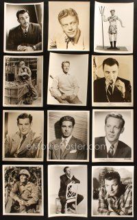 7m151 LOT OF 21 8X10 PORTRAIT STILLS OF MALE ACTORS '30s-50s Red Skelton, Robert Taylor & more!