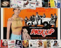 7m213 LOT OF 22 UNFOLDED HALF-SHEETS '70s-80s great images from a variety of different movies!