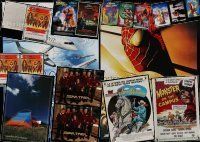 7m248 LOT OF 19 UNFOLDED U.S. AND NON-U.S. REPRO AND SPECIAL POSTERS '80s-00s cool images!