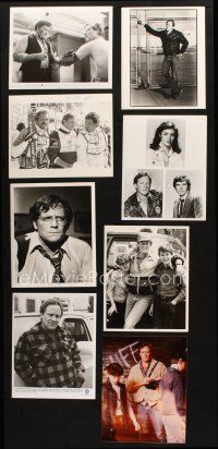 7m145 LOT OF 22 MOVIE, TV, AND PUBLICITY STILLS OF CHARLES HAID '80s-90s portraits & movie scenes!