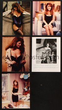 7m146 LOT OF 22 MOVIE, TV, AND PUBLICITY 8X10 STILLS OF JESSICA HAHN '90s sexy portraits & more!