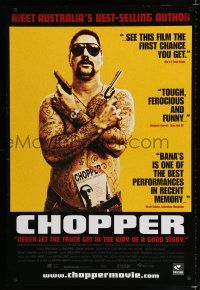 7w114 CHOPPER 1sh '00 Eric Bana as Mark Brandon 'Chopper' Read!