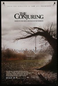 7w122 CONJURING int'l advance DS 1sh '13 based on the true case files of the Ed & Lorraine Warren!