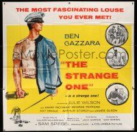 7y111 STRANGE ONE 6sh '57 Ben Gazzara is the most fascinating louse you ever met, Joseph Hirsch art!