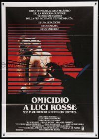 7y506 BODY DOUBLE Italian 1p '85 Brian De Palma, voyeur Craig Wasson watches sexy Melanie Griffith!