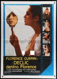 7y916 TURN-ON Italian 1p '85 different montage with sexy naked Florence Guerin!