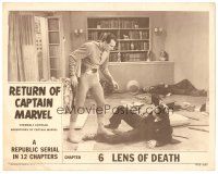 7z082 ADVENTURES OF CAPTAIN MARVEL chapter 6 LC R53 Tom Tyler serial, Lens of Death!