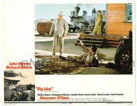 7z155 BIG JAKE LC #6 '71 Maureen O'Hara, Patrick Wayne on ground w/gun pointed at John Wayne!