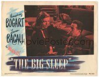 7z159 BIG SLEEP LC #2 '46 Howard Hawks classic noir, Humphrey Bogart, sexy Lauren Bacall!