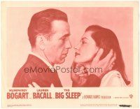 7z160 BIG SLEEP LC #5 R54 Humphrey Bogart, sexy Lauren Bacall, Howard Hawks