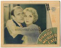 7z165 BISHOP MURDER CASE LC '30 Roland Young holding scared Leila Hyams!