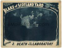 7z169 BLAKE OF SCOTLAND YARD chapter 2 LC '37 Ralph Byrd serial, Death in the Laboratory!