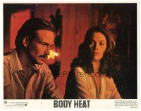 7z180 BODY HEAT LC #6 '81 close-up image of sexy Kathleen Turner & William Hurt!