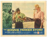 7z185 BONNIE PARKER STORY LC #6 '58 Dorothy Provine as cigar-smoking hellcat of the roaring '30s!