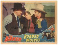 7z187 BORDER WOLVES LC '38 singing cowboy Bob Baker rescues old man!