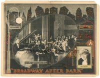 7z200 BROADWAY AFTER DARK LC '24 Anna Nilsson, beautiful women, clever men, every night, lost film!