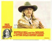 7z202 BUFFALO BILL & THE INDIANS LC #2 '76 cool portrait of Paul Newman as William F. Cody!