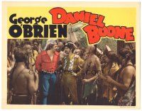 7z298 DANIEL BOONE LC '36 George O'Brien surrounded by natives & John Carradine!