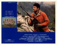 7z309 DEER HUNTER LC '78 directed by Michael Cimino, classic image of Robert De Niro w/rifle!