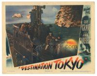 7z314 DESTINATION TOKYO LC '43 cool image of sailors on submarine deck firing gun!