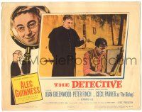 7z315 DETECTIVE LC '54 detective priest Alec Guinness w/man painting!