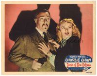 7z329 DOCKS OF NEW ORLEANS LC #2 '48 Roland Winters as Charlie Chan, sexy Virginia Dale in peril!