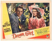 7z342 DREAM GIRL LC #7 '48 cool portrait image of Betty Hutton, Macdonald Carey!