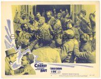 7z347 EACH DAWN I DIE LC #2 R56 image of angry prisoners w/pointing James Cagney!