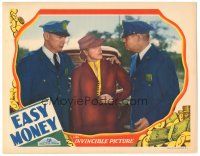 7z348 EASY MONEY LC '36 insurance investigator action, image of cops busting woman!