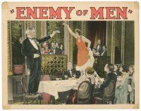 7z355 ENEMY OF MEN LC '25 startling drama of love's awakening, woman dancing on table!