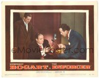 7z357 ENFORCER LC #3 '51 District Attorney Humphrey Bogart interrogating Zero Mostel!