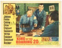 7z522 KING OF THE ROARING 20'S LC #3 '61 David Janssen as Arnold Rothstein with Mickey Rooney!