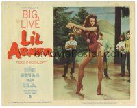 7z552 LI'L ABNER LC #4 '59 full-length sexy Julie Newmar as Stupifyin' Jones dancing for the men!