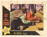 7z562 LONE STAR LC #4 '51 Clark Gable in knife fight w/Broderick Crawford!