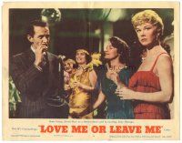 7z571 LOVE ME OR LEAVE ME LC #6 '55 Doris Day as Ruth Etting is a dime-a-dance girl in Chicago!