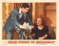 7z582 MAIN ST. TO BROADWAY LC #8 '53 struggling writer Tom Morton & Tallulah Bankhead!