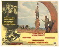 7z671 ONCE UPON A TIME IN THE WEST LC #2 '69 Leone, Henry Fonda in hanging flashback scene!